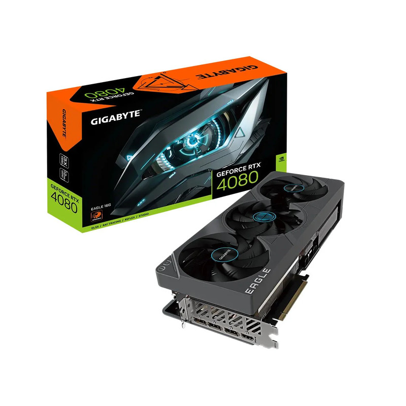 Gigabyte GeForce RTX 4080 Eagle 16G Graphics Card - كرت الشاشة